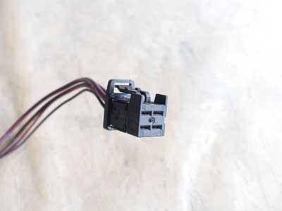 BMW 4 Pole 4 Wire Black Connector Plug w/ Pigtail 69318842